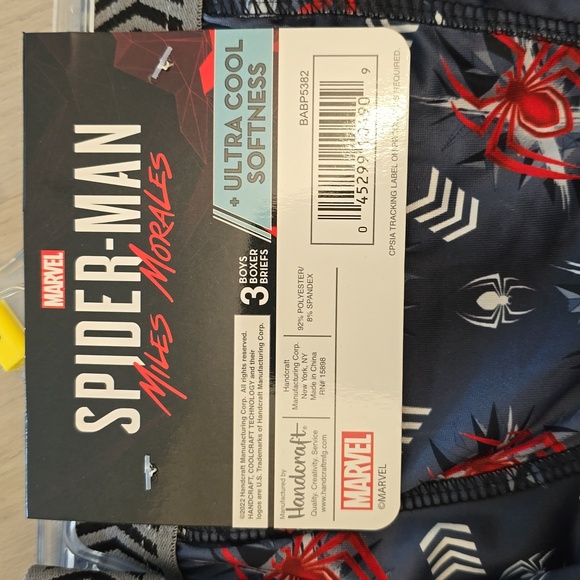 Marvel Spider-Man Miles Morales Boys Boxer Briefs - 3 pack - Picture 3 of 5